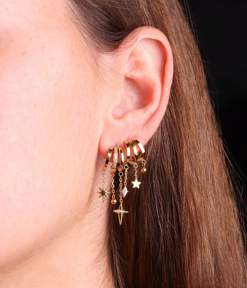 Boucles d'oreilles Abril