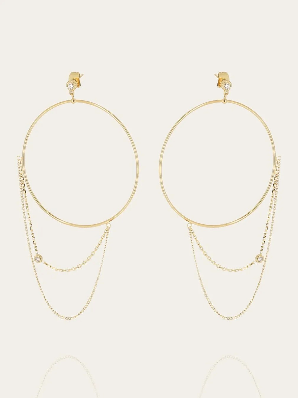 Boucles d'oreilles Amarante