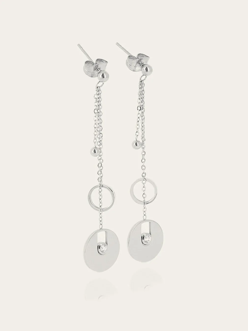 Boucles d'oreilles Ambre
