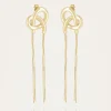 Boucles d'oreilles Bretzel
