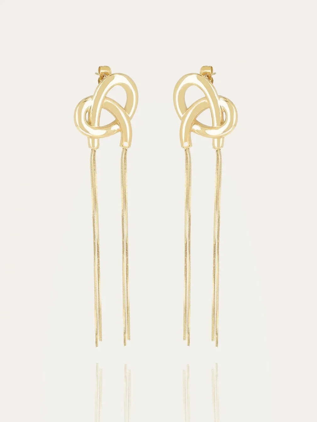 Boucles d'oreilles Bretzel