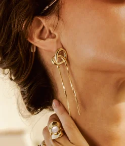 Boucles d'oreilles Bretzel