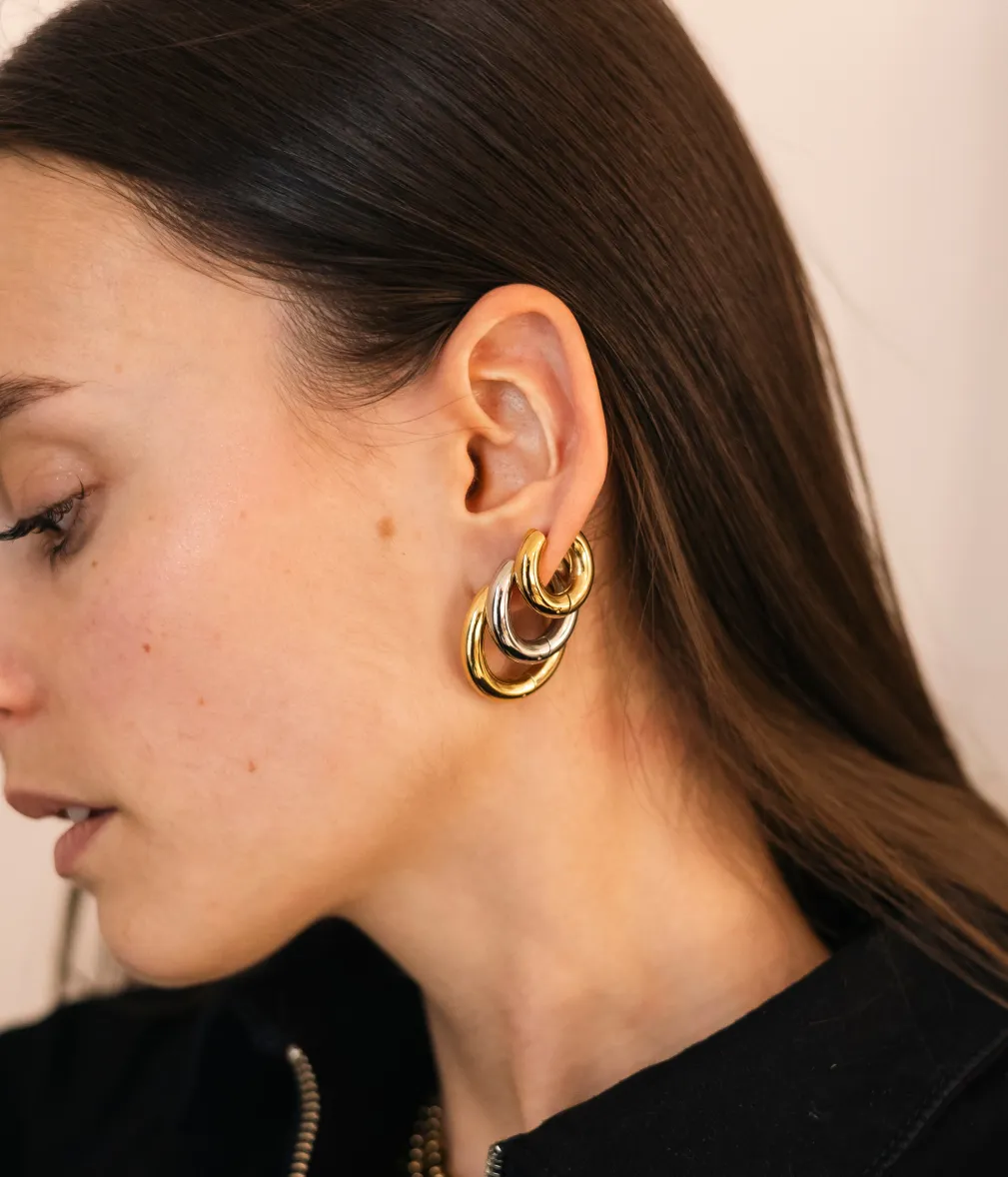 Boucles d'oreilles Cilia