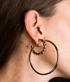 Boucles d'oreilles à clips Flavie