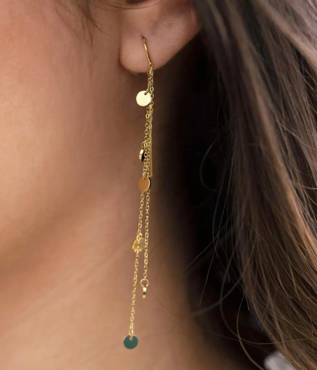 Boucles d'oreilles Confettis