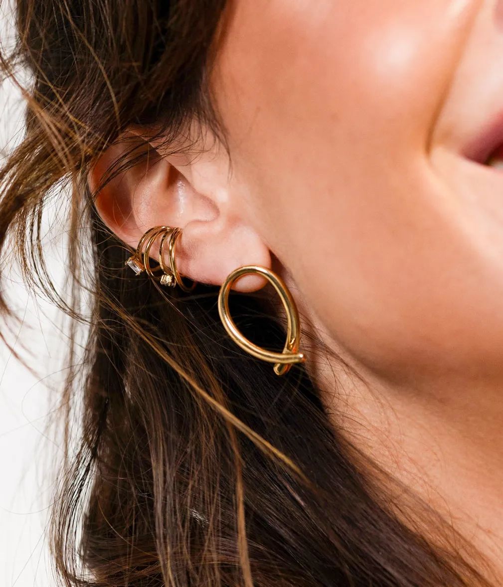Boucles d'oreilles Coquette