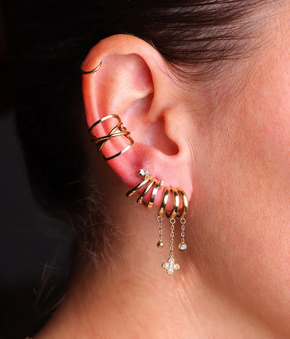 Boucles d'oreilles Cristina