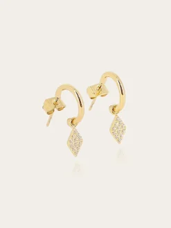 Boucles d'oreilles créoles Claudia
