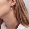 Boucles d'oreilles créoles Confettis