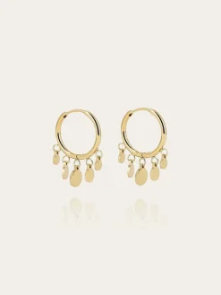 Boucles d'oreilles créoles Confettis