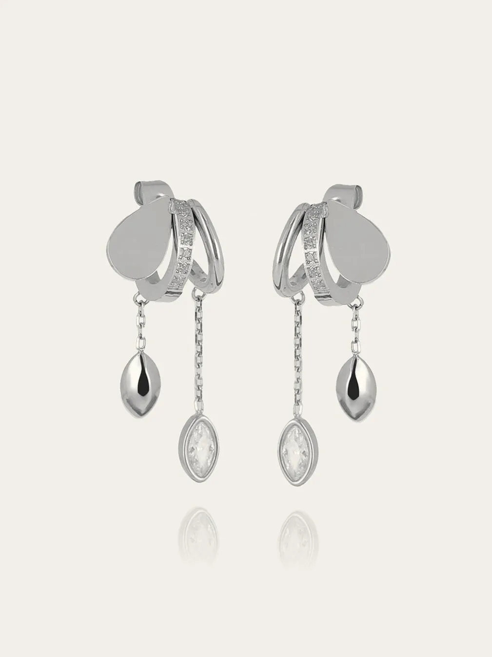 Boucles d'oreilles Dual