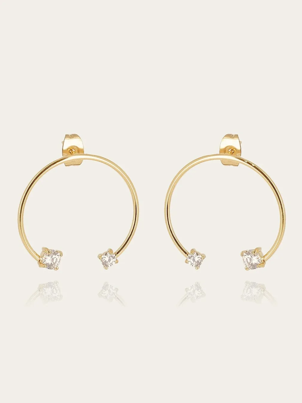 Boucles d'oreilles Fauve