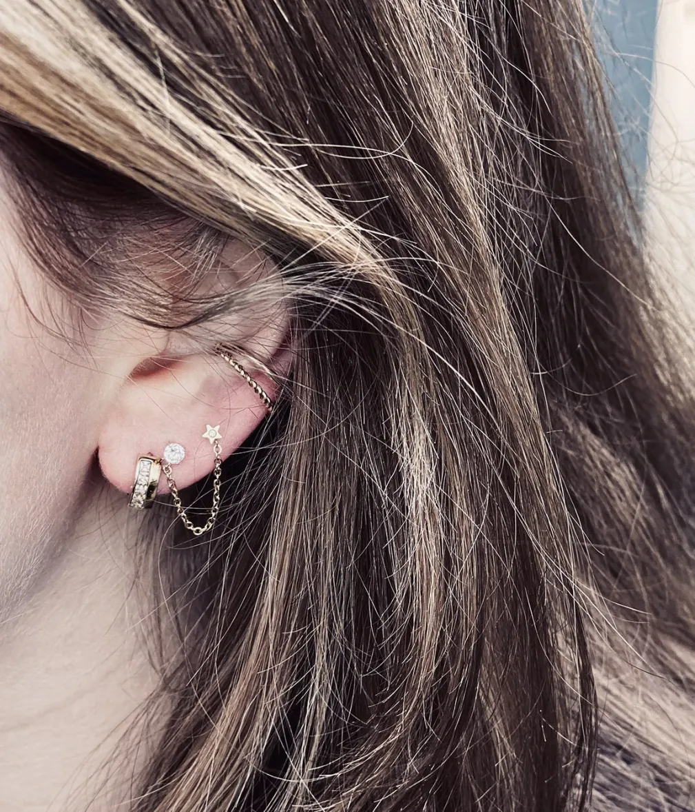 Boucles d'oreilles First