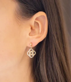 Boucles d'oreilles Infini