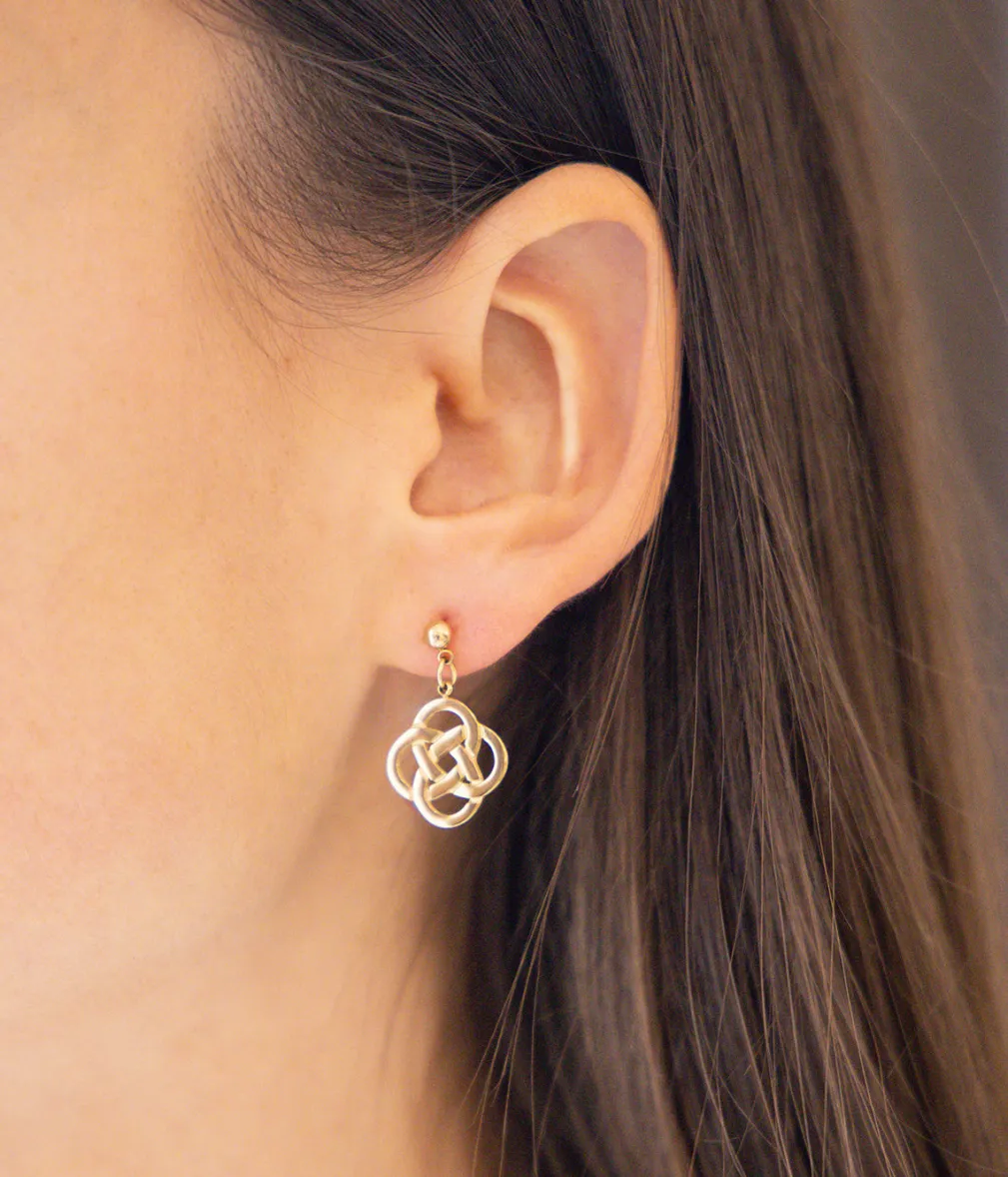 Boucles d'oreilles Infini