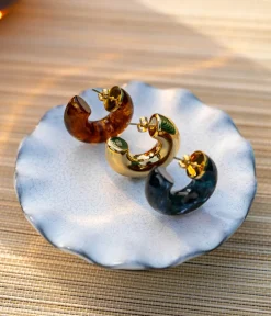 Boucles d'oreilles Marble