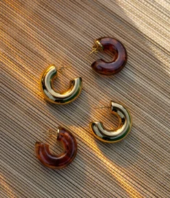 Boucles d'oreilles Marble