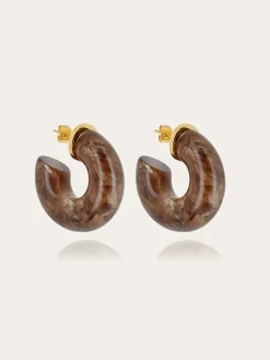 Boucles d'oreilles Marble