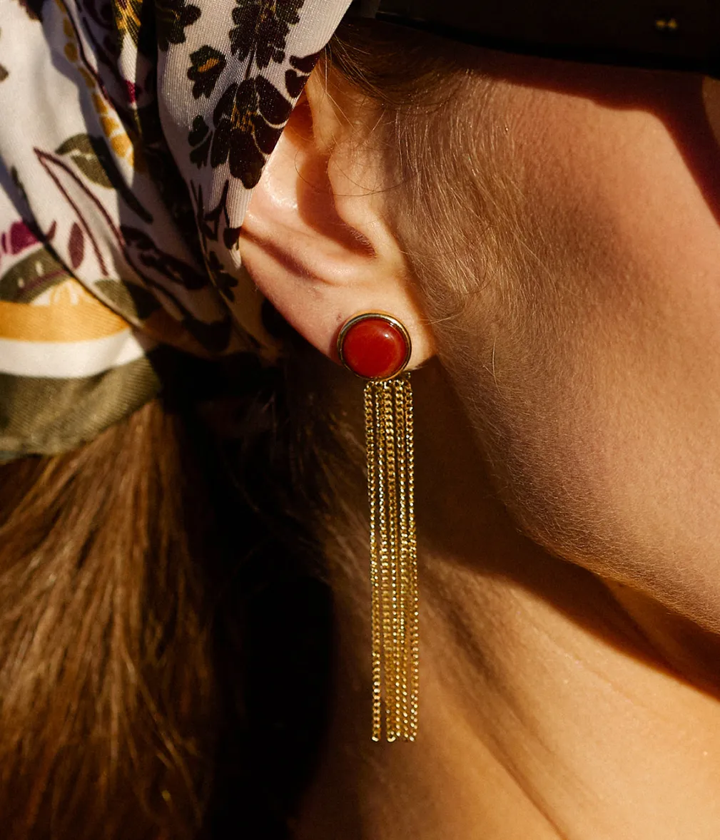 Boucles d'oreilles Medusa