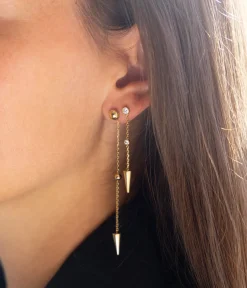 Boucles d'oreilles Moka