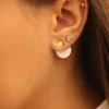 Boucles d'oreilles Moon