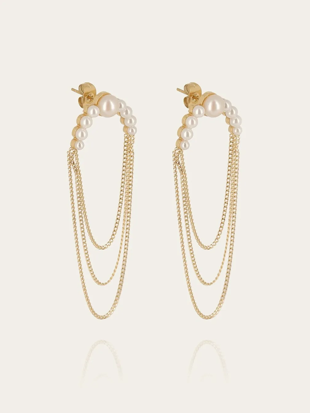 Boucles d'oreilles Nacrelle