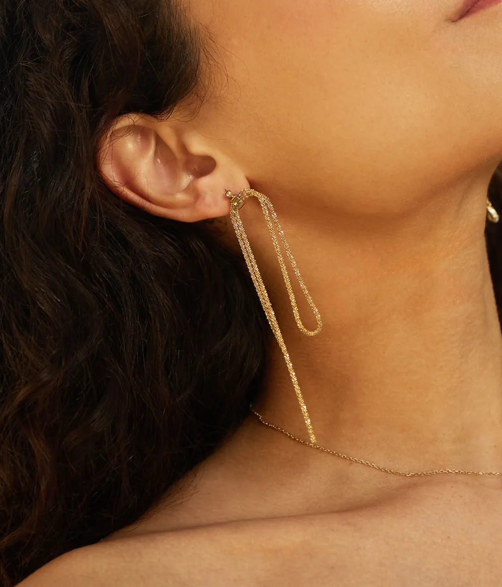Boucles d'oreilles Nero