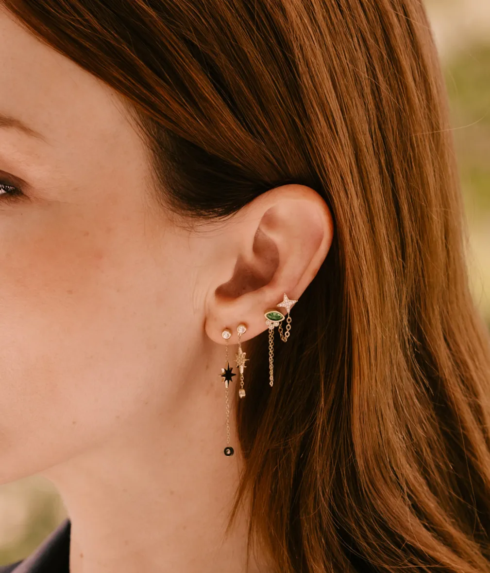 Boucles d'oreilles Newton