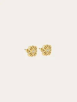 Boucles d'oreilles Pâquerette