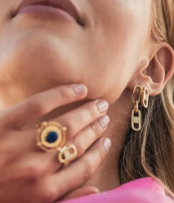 Boucles d'oreilles puces Délia