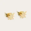 Boucles d'oreilles puces Isaac