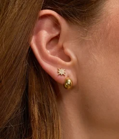 Boucles d'oreilles puces Isaac