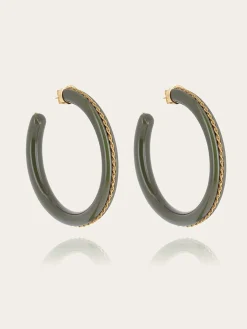 Boucles d'oreilles Rhodo