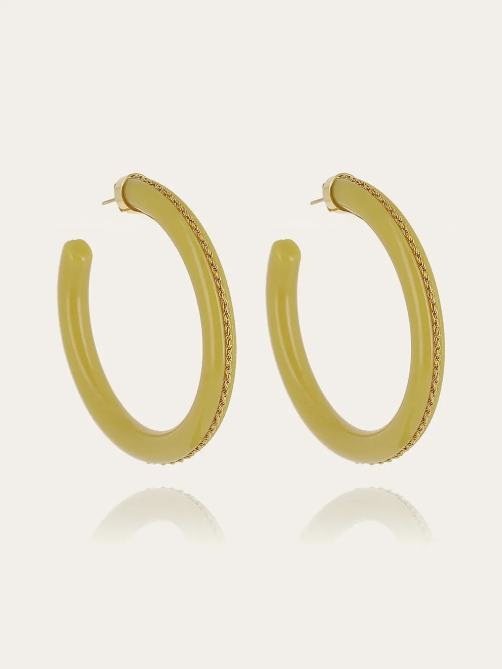 Boucles d'oreilles Rhodo