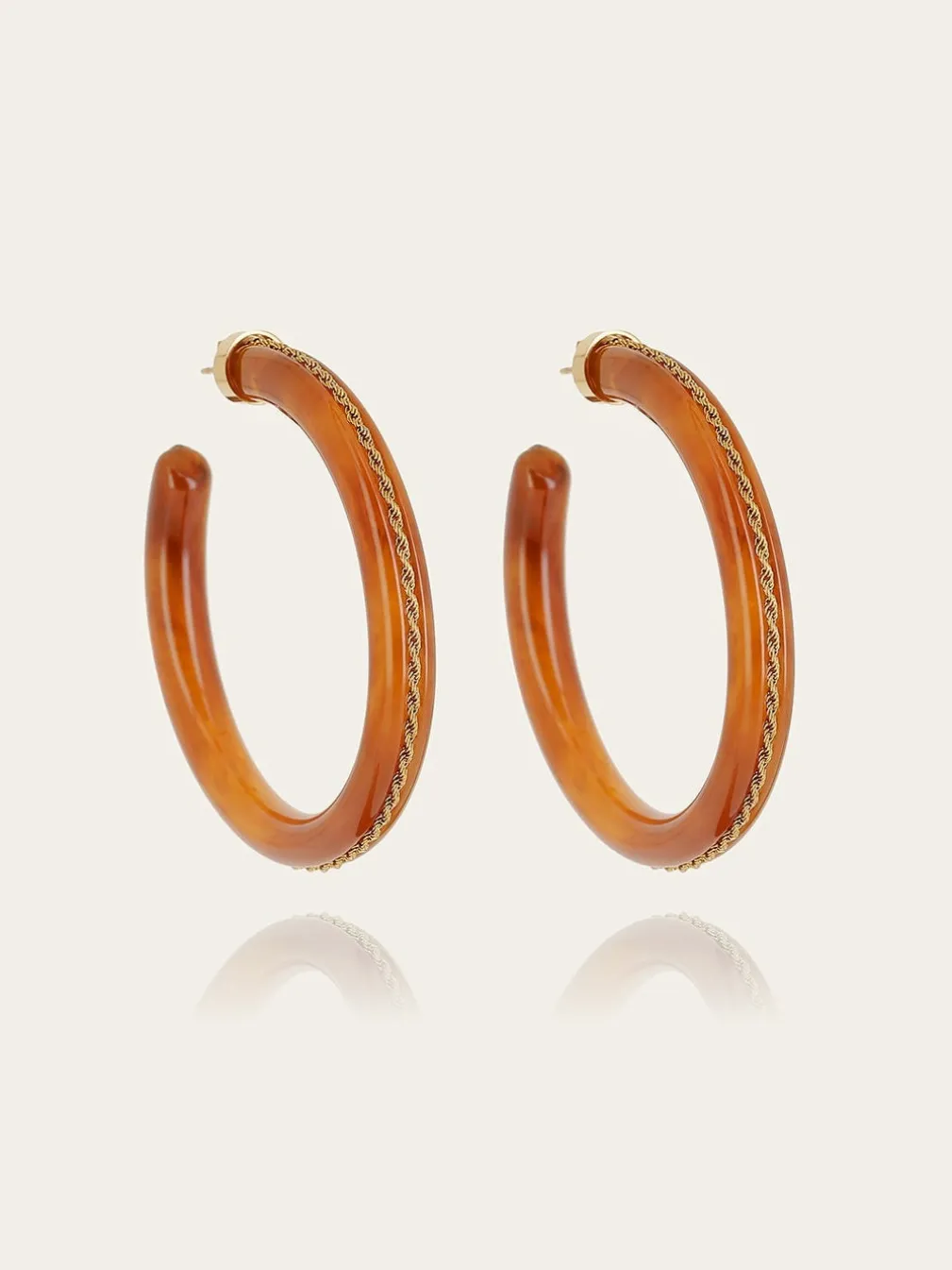 Boucles d'oreilles Rhodo