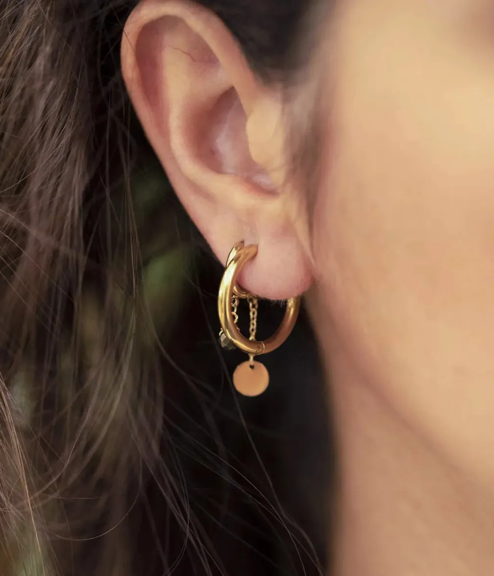 Boucles d'oreilles Rosa