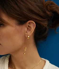 Boucles d'oreilles Rosée