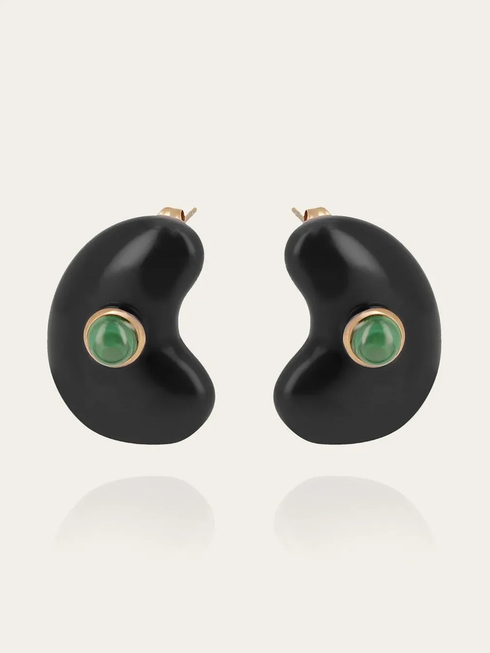 Boucles d'oreilles Sépia