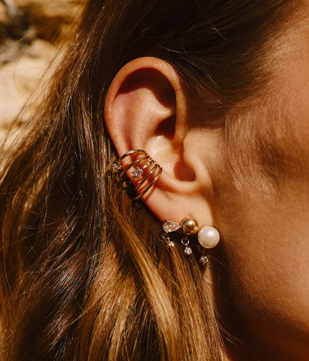 Boucles d'oreilles Strates