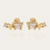 Boucles d'oreilles Violette