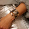 Bracelet Jonc Opale