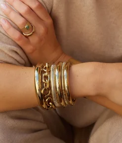 Bracelet Jonc Opale
