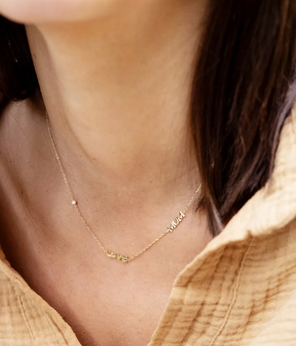 Collier Love Mum